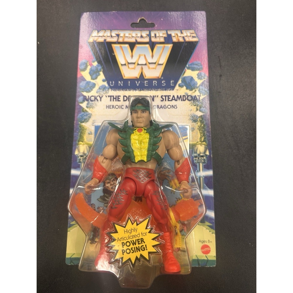 WWE Mattel Masters of the Universe Ricky The Dragon Steamboat